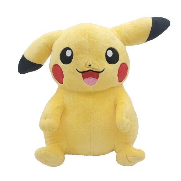 Pokemon Pikachu 13" Plush 2017 Soft Stuffed Animal Character‎ Toy Collectible - Picture 4 of 8